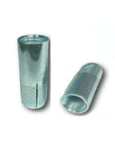 Drop-In 1/4" x 1" Concrete Expansion Anchor 3/8" Drill Zinc Plated 1/4"-20