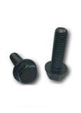 5/8-11 x 2-1/4" Grade 8 Hex Head Flange Frame Bolts Phos & Oil / Black
