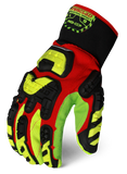 IronClad INDI-CCP Cotton Corded Low Cost Grip Nighttime-VIZ Glove