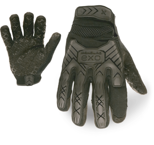 IronClad EXOT-GIBLK Tactical Grip Impact Protection Glove