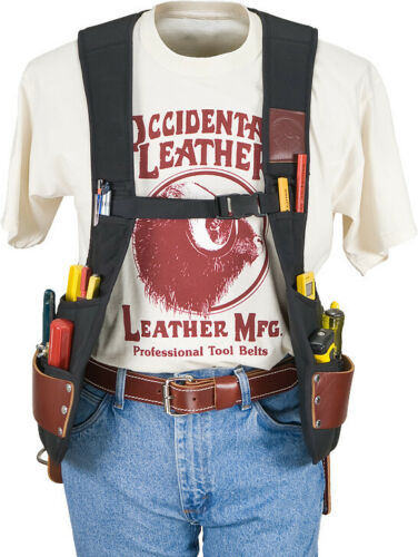 Occidental Leather 2500 Stronghold SuspendaVest Beltless Tool Belt MADE IN USA