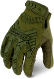 IronClad IEXT-IODG Command Tactical Impact Green Touchscreen Gloves