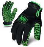 IronClad Gloves EXO2-MGG Motor Work Grip Garage Junkie Green Black